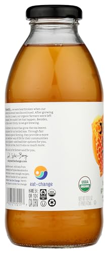 Just Ice Tea Organic Honey Green Tea - 16 Fl Oz
