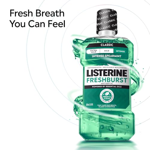 Listerine Freshburst Antiseptic Mouthwash Spearmint 250 mL
