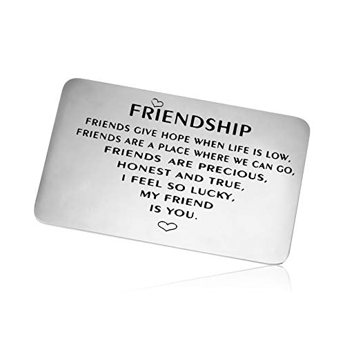 Vadaka Inspirational Friendship Card Insert for Best Friend