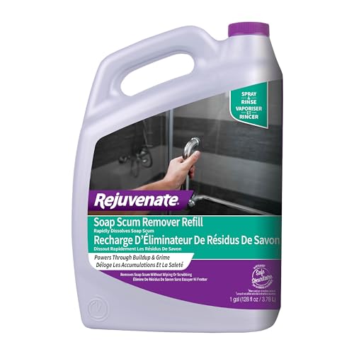 Rejuvenate Soap Scum Remover Refill, 1 Gallon Non-Abrasive Cleaner