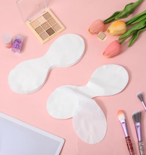 Disposable Eye Covers for Facials - 100 Sheets Soft Non-Woven Skincare Mask