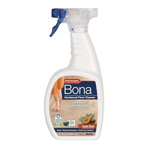 Bona Hardwood Floor Cleaner Spray, Cedar Wood Scent - 32 fl oz