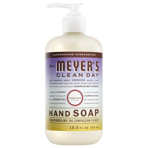Mrs. Meyer's Compassion Flower Liquid Hand Soap 12.5 Fl Oz