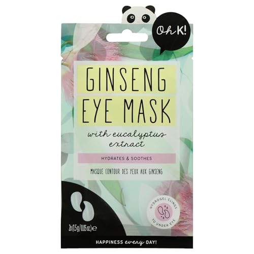 Oh K! Ginseng & Eucalyptus Hydrating Hydrogel Under Eye Patches