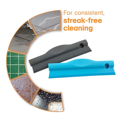 Polder Swipe Squeegee - Turquoise Shower & Window Cleaner