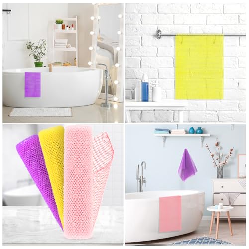 African Net Bath Sponge Exfoliating Body Scrubber Long Stretchable Mesh