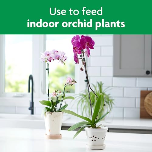 Miracle-Gro Orchid Plant Food Spikes - 10 Fertilizer Sticks for Indoor Orchids