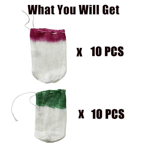 20-Pack Propane Lantern Mantles- U-Shape Design for Propane Lamps-String Tie for Outdoor Camping Lanterns