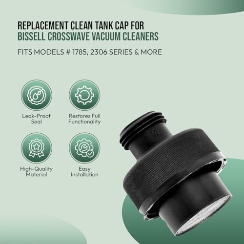 Clean Tank Cap Replacement for Bissell CrossWave 1785 & 2306 Series Vacuums