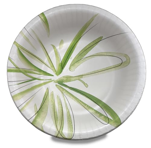 Amazon Basics 10 Oz Disposable Paper Bowls, 70 Count Pack