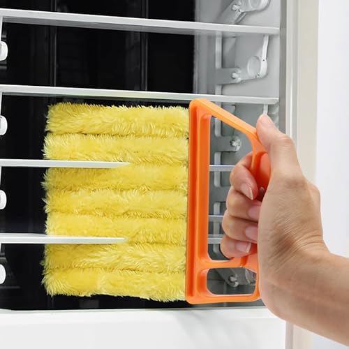 10-Piece Window Blind Cleaner Duster Set - Washable Microfiber Tools