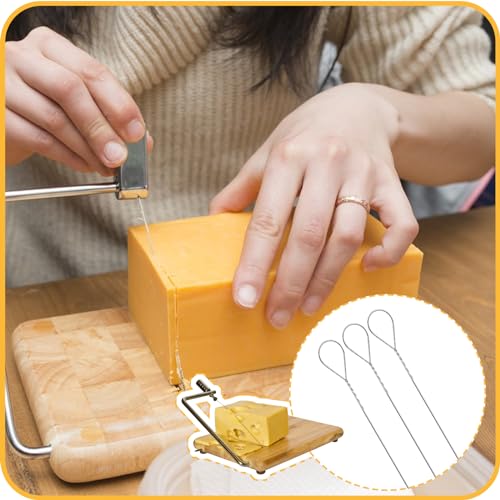 Mozeat Lens 10-Pack Stainless Steel Cheese Slicer Wires - 5.7 Inches