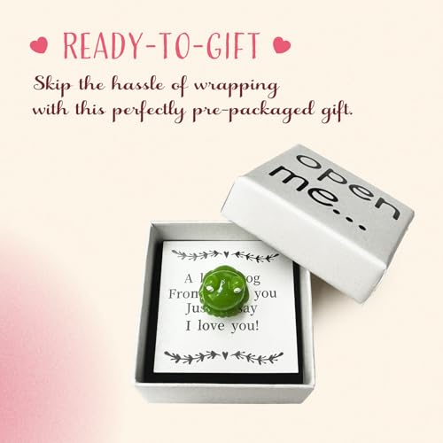 Green Frog Mini Keepsake Gift Box – I Love You Surprise
