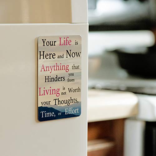 Inspirational Fridge Magnet - 3x4 inches - Positive Quote for Cancer Patients