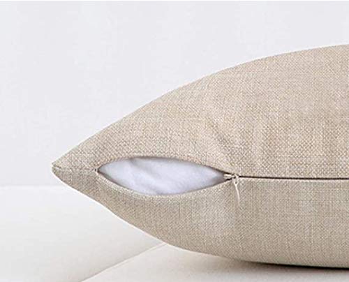 EKOBLA Multi-a325 Meditating Woman Lotus Pose Pillow Cover, 18x18 Inch Cotton Linen, Colorful 9 Chakras Design