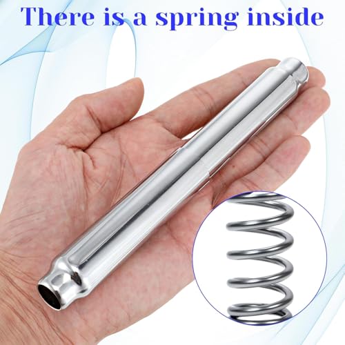 Stainless Steel Toilet Paper Holder Replacement Rod - Gold, 6.5" to 4.33"