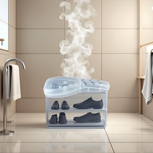 Transparent Portable Travel Shaver and Manual Razor Case Holder