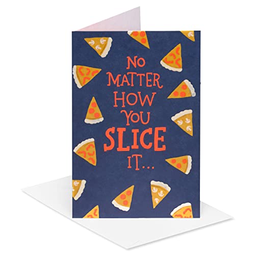 Funny Romantic Card for Husband - Pizza Pun Greeting Card