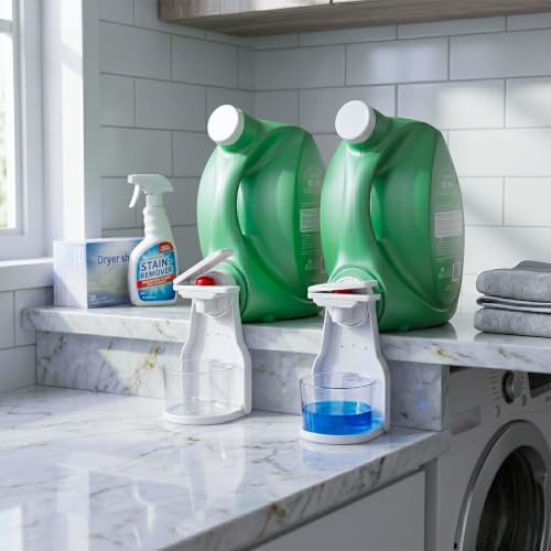 Laundry Detergent Dispenser Cup Holder - Drip Catcher Tray by VOTLEVT