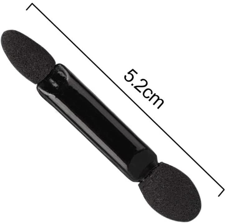 Sluswallow 10Pcs Double-Sided Sponge Eyeshadow Brushes Mini Travel Sticks