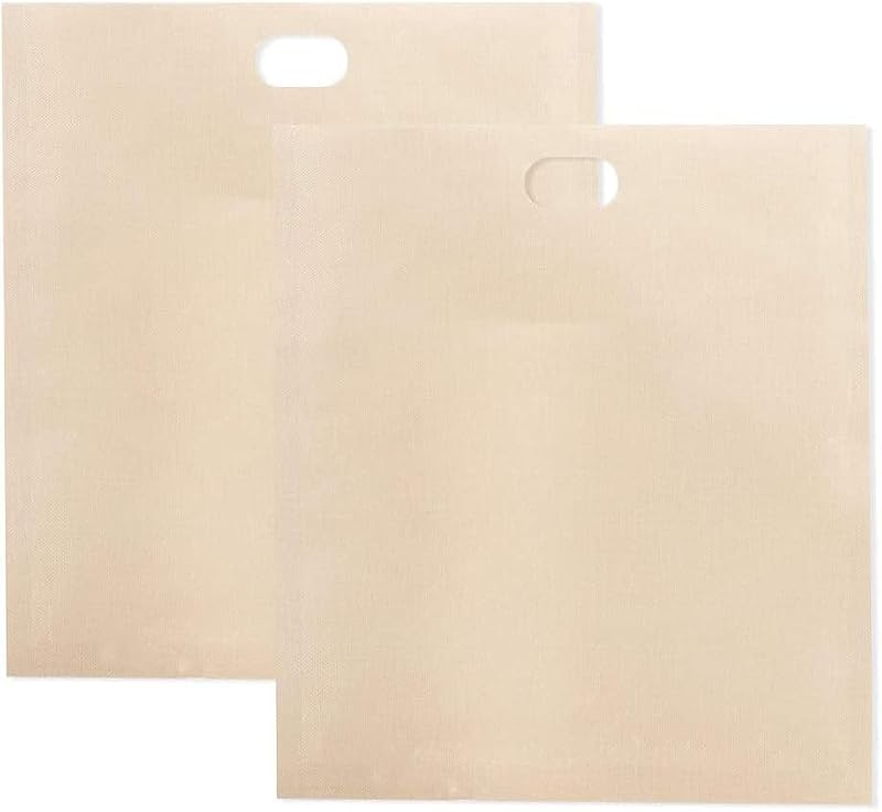 Tustao Reusable Toaster Bags for Grilled Cheese & Sandwiches 2 Pcs