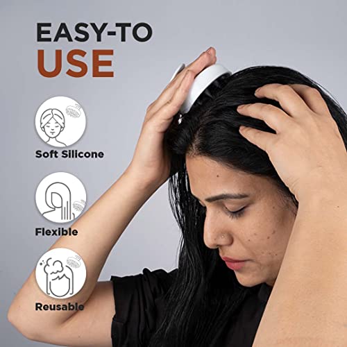 FURR Scalp Massager Shampoo Brush for Hair Growth and Stress Relief