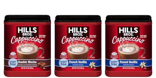 Hills Bros. Sugar-Free Cappuccino Mix Variety Pack - 3 Packs