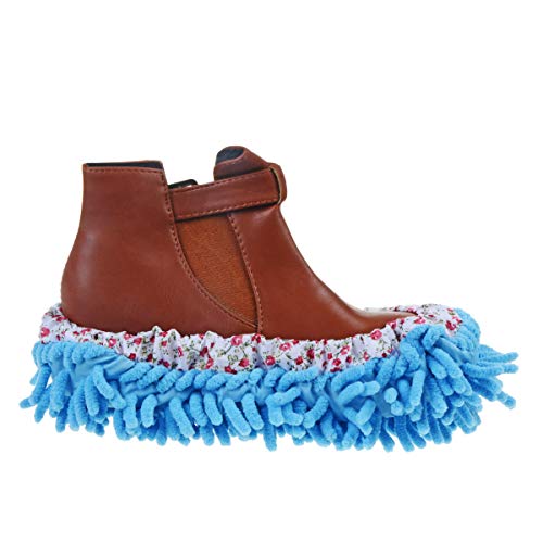ZYHW Microfiber Slippers for Floor Dusting & Cleaning, Reusable Shoe Cover Mop Socks