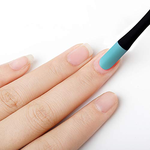 IVON 3-Pack Cuticle Trimmer and Pusher with Gentle Rubber Tip