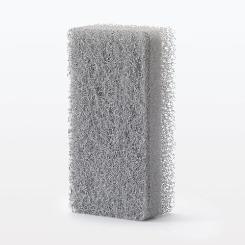 MUJI 3-Layer Urethane Kitchen Sponge Set - Gray, 3-Pack