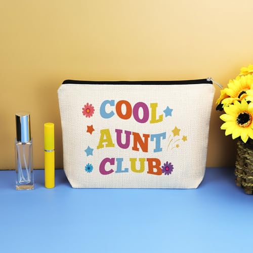 Aunt Makeup Bag Gift from Niece and Nephew - Travel Toiletry Pouch