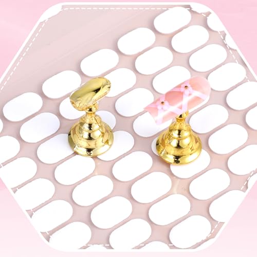 Sorcristy 600PCS Double Sided Adhesive Tapes for Nail Art Display and Practice