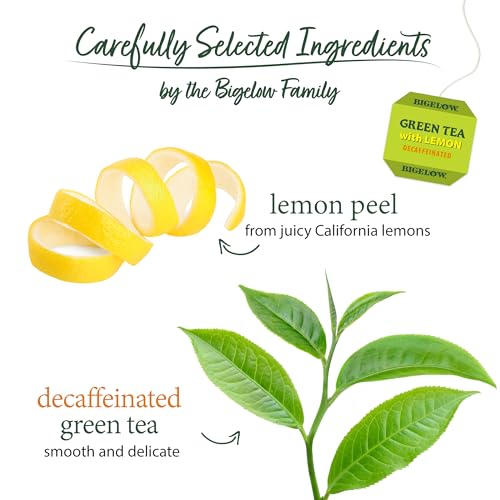 Bigelow Decaffeinated Green Tea with Lemon - 120 Tea Bags
