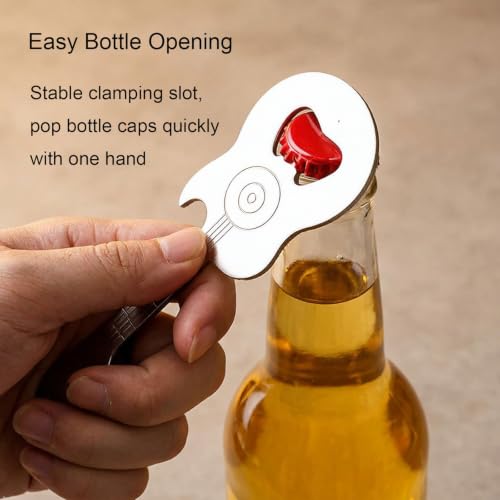 Guitar Shaped Stainless Steel Bottle Opener - 2 Pack Gift Set