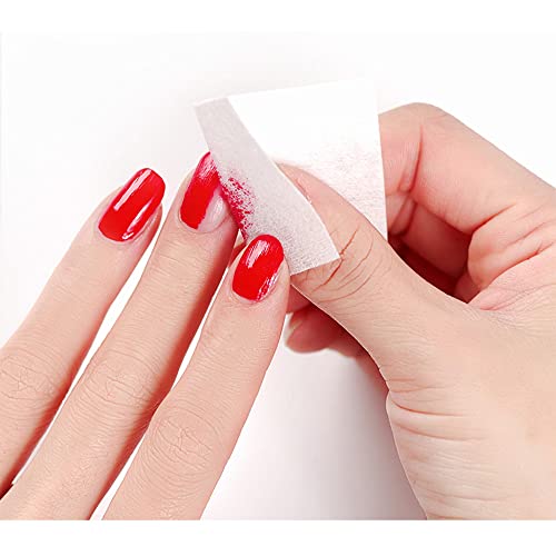 MOIBASE Lint Free Nail Wipes Gel Polish Remover Cotton Pads 540 Pcs