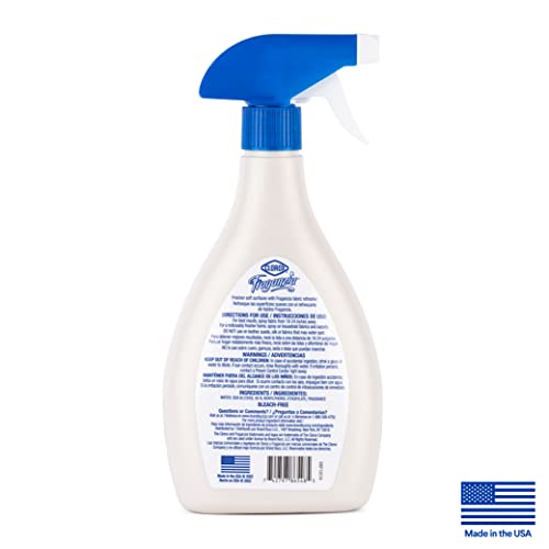 Clorox Fraganzia Multi-Use Refresher Spray Morning Sky 22 Fl Oz - Fresh Fabric & Air Odor Eliminator