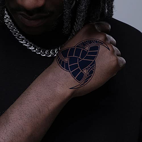 CUTELIILI Celtic Viking Temporary Tattoos - Waterproof Norse Designs 10 Pcs