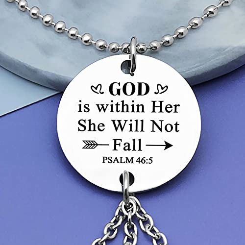 Inspirational Rear View Mirror Hanging Ornament for Women