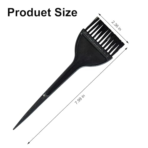 Hair Dye Brushes 6-Pack - Reusable Applicator Brushes for Salon and Home DIY