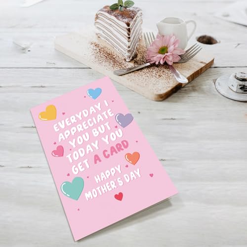 Funny Mother's Day Card - Humorous Greeting Card for Mom