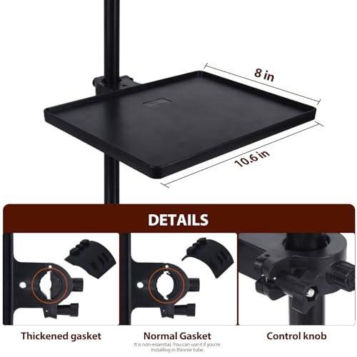 Wiojtry Adjustable Lash Tray Holder for Lash Extensions & Salon Tools
