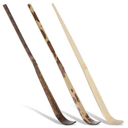 Bamboo Matcha Spoon Set of 3 - Traditional Japanese Chashaku