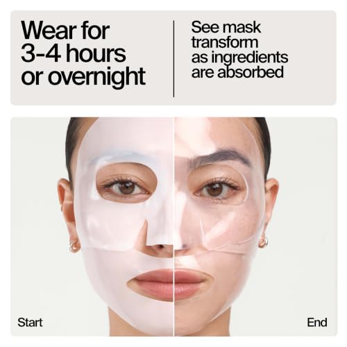 Neutrogena Collagen Bank Glass Skin Hydrogel Face Mask 1 Ct