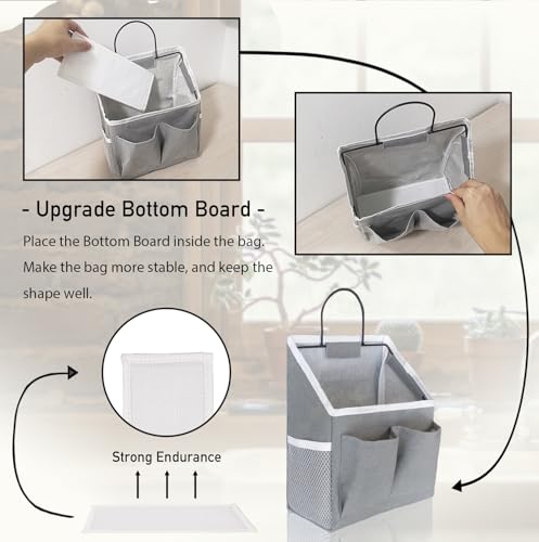 Kanrichu 2-Pack Wall Hanging Storage Baskets for Organizing