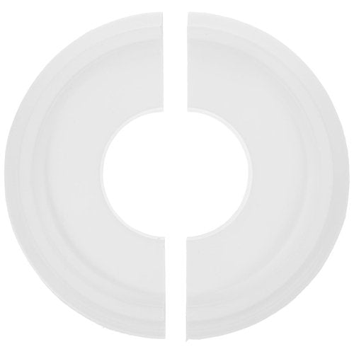 Amosfun Ceiling Decorative Cover 9.84 Inch Outer Diameter 3.8 Inch Inner Diameter White Ceiling Fan Cover Plate for Light Fixtures and Fans