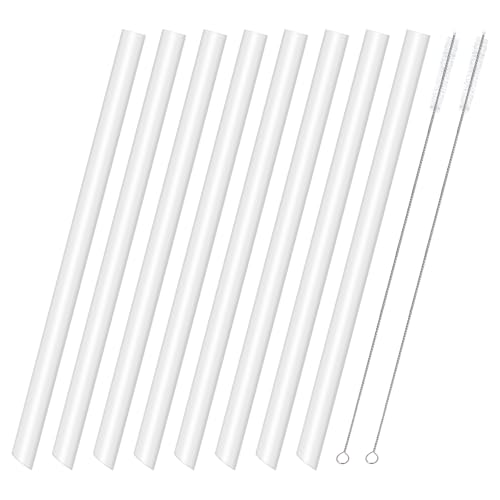 Clear Replacement Straws for Stanley IceFlow Tumblers - 8 Pack