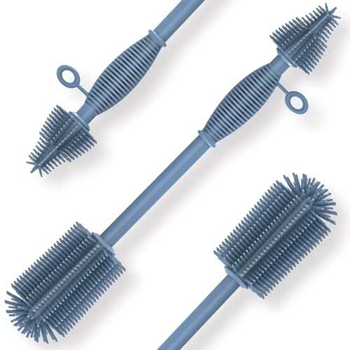 Raymeefa Double-Sided Silicone Bottle Brush for Easy Cleaning