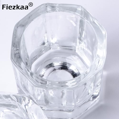 Glass Dappen Dish for Acrylic Nails & Monomer - 2 Pcs