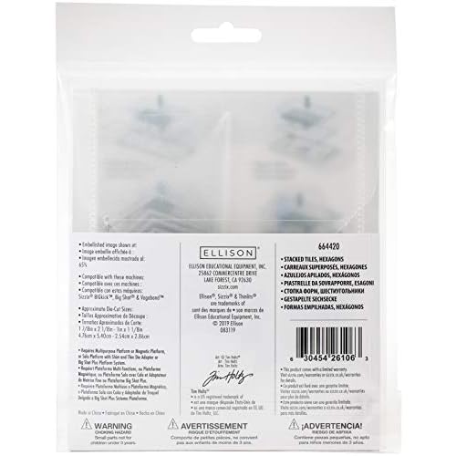 Sizzix Thinlits Die Set 25 Pack by Tim Holtz, Multicolor
