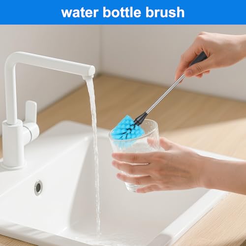 15-Inch Long Bottle Brush Cleaner for All Types of Bottles